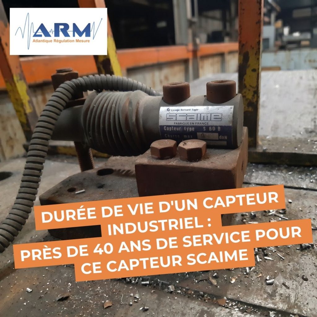 durée de vie d'un capteur industriel